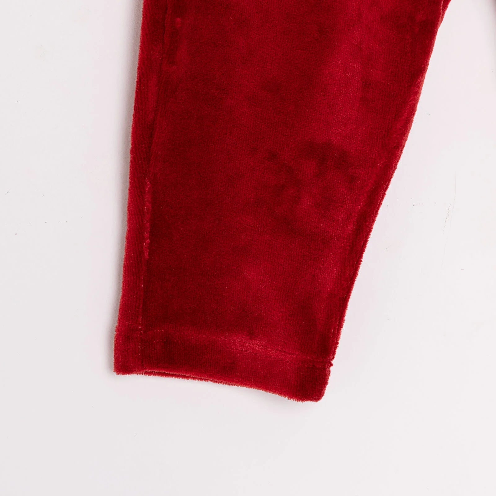 HelloBaby Basic Velvet Joggers - Maroon - ebebek - Black Friday