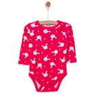 HelloBaby Baby Girl Long Sleeve Bodysuit - Fuchsia - ebebek - Black Friday