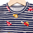 HelloBaby Baby Boy Short Sleeve Body - Blue - ebebek - Black Friday