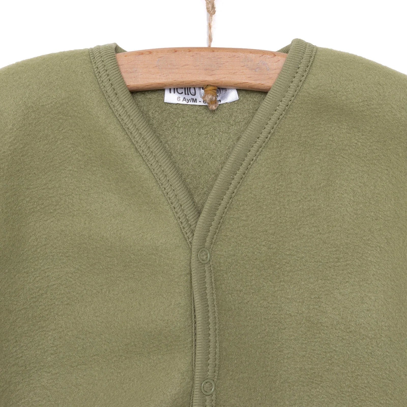 HelloBaby Basic Fleece Vest - Khaki - ebebek - Black Friday