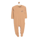 HelloBaby Newborn Boy Footed Jumpsuit - Dark Olive - ebebek - Black Friday