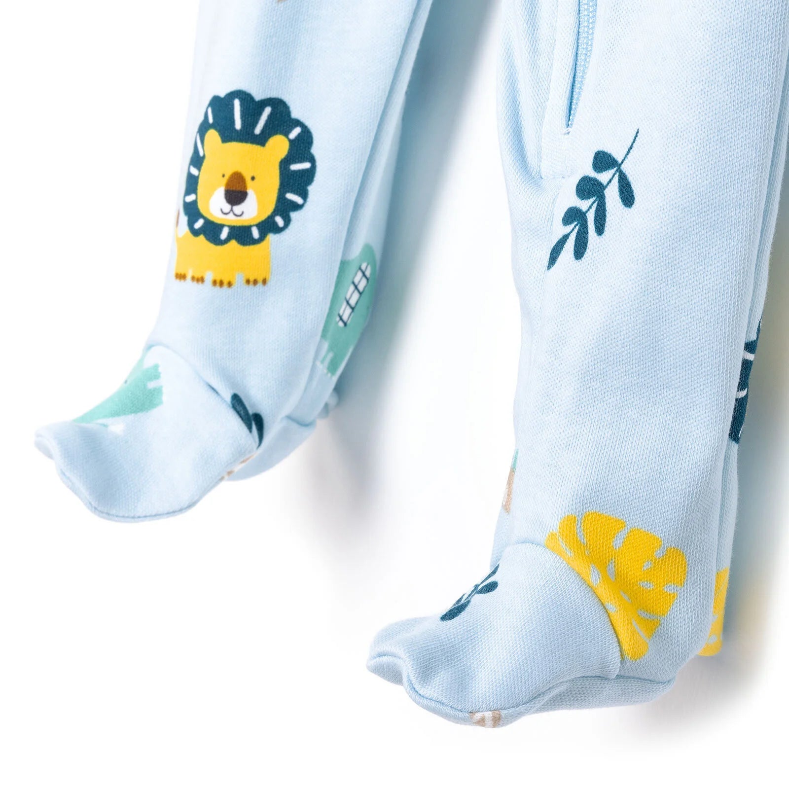 HelloBaby Footed Jumpsuit - Light Blue - ebebek - Black Friday