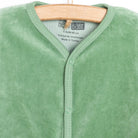 HelloBaby Boy Velvet Footed Jumpsuit - Green - ebebek - Black Friday