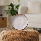 Petit Artichaut Baby Hand & Foot Imprints Round Box - Rainbow Terracotta - ebebek - Black Friday