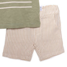 Bebetto Good Adventure Boy Tshirt - Short - Khaki - ebebek - Black Friday