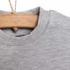 HelloBaby Basic Unisex Long Sleeve T-shirt - White - Grey Melange - ebebek - Black Friday