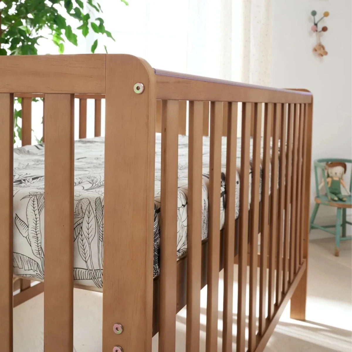 Tutti Bambini Malmo Cot Bed with Rio 2 pcs Furniture Set - Dove Grey/Oak Dove Grey/Oak - ebebek - Christmas