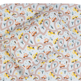 Baby Boy Sheet Set Vehicle Print - Green Green - ebebek