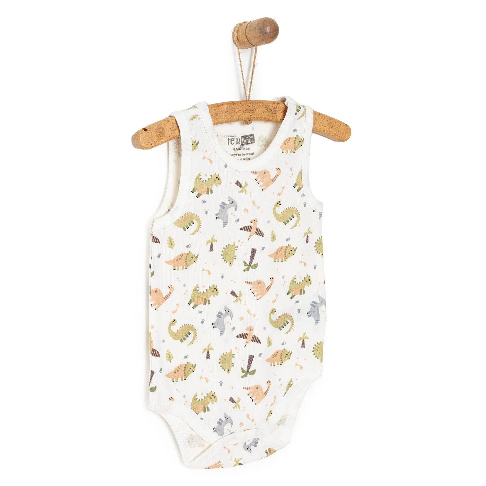 HelloBaby Boy Athlete Bodysuit - Ecru - ebebek - Black Friday