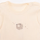 Bebetto Newborn Baby Girl Body - Footed Jumpsuit - Hat - Ecru - ebebek - Black Friday