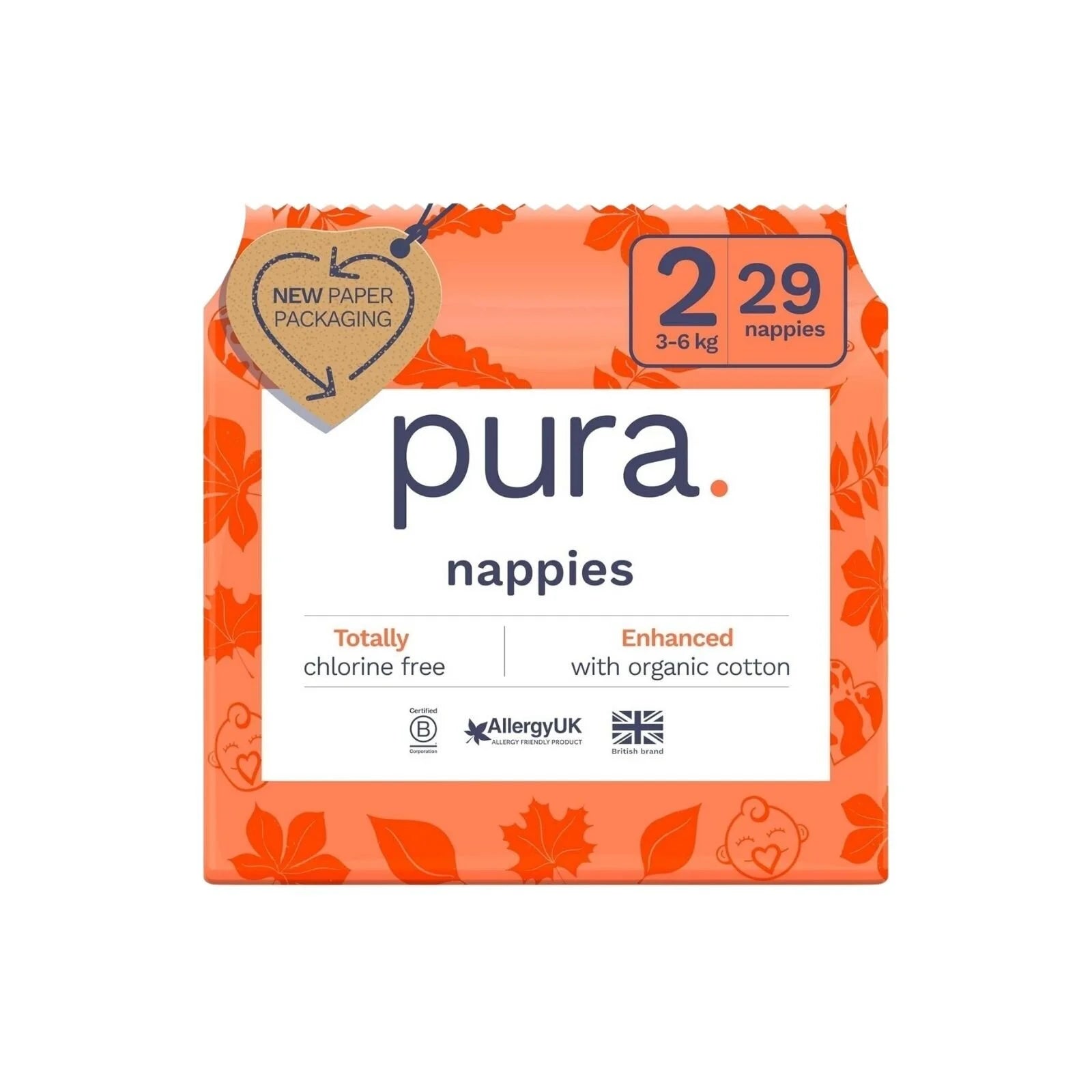 Pura Eco Nappy Size 2 - 29 nappies - ebebek - Black Friday