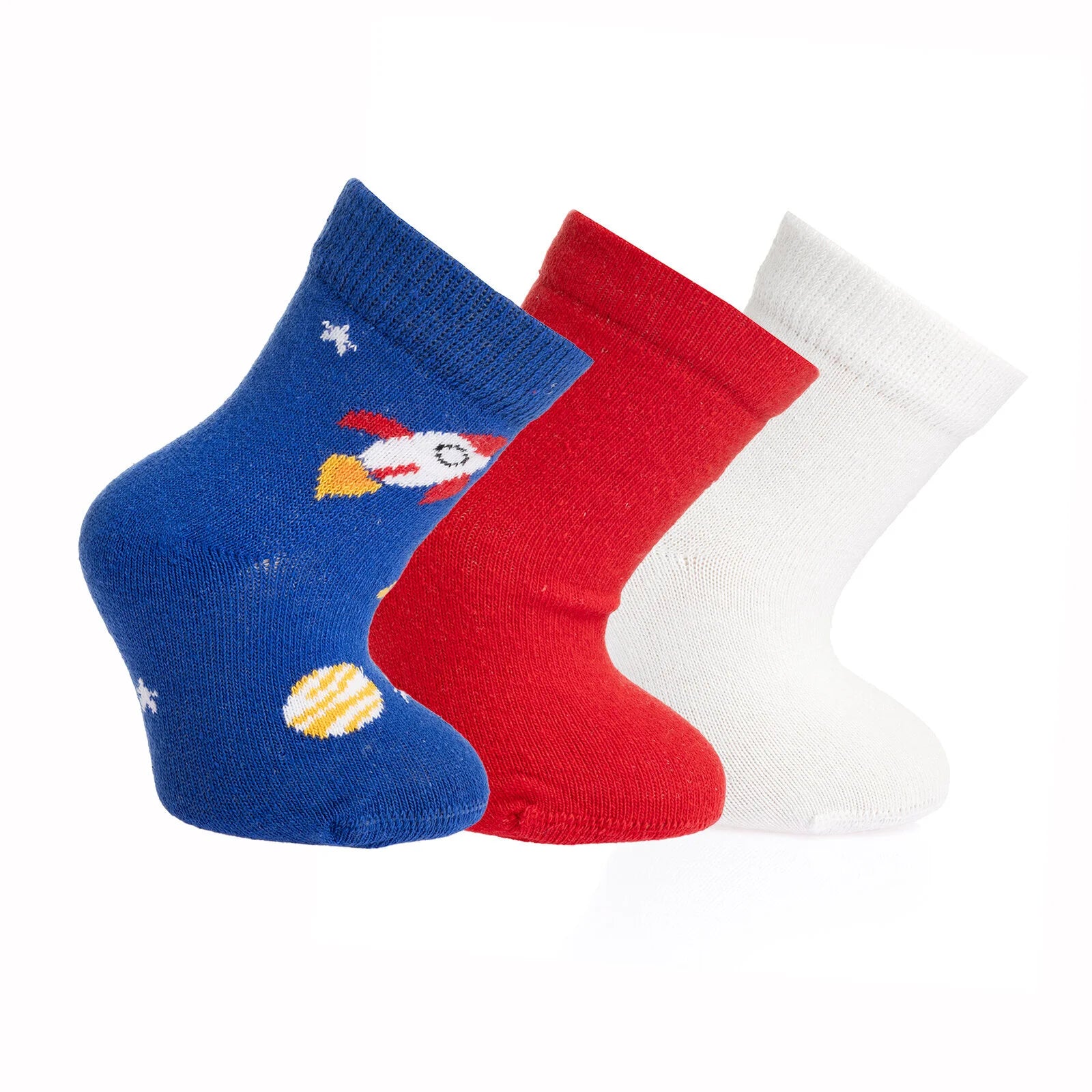 HelloBaby Baby Boy Pack of 3 Socks - Red - ebebek - Black Friday