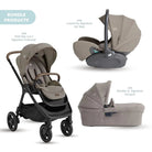 Joie Finit Flex Signature Pushchair with I - Level Car Seat & Ramble XL Signature Carrycot Travel System - Maple - ebebek - Christmas