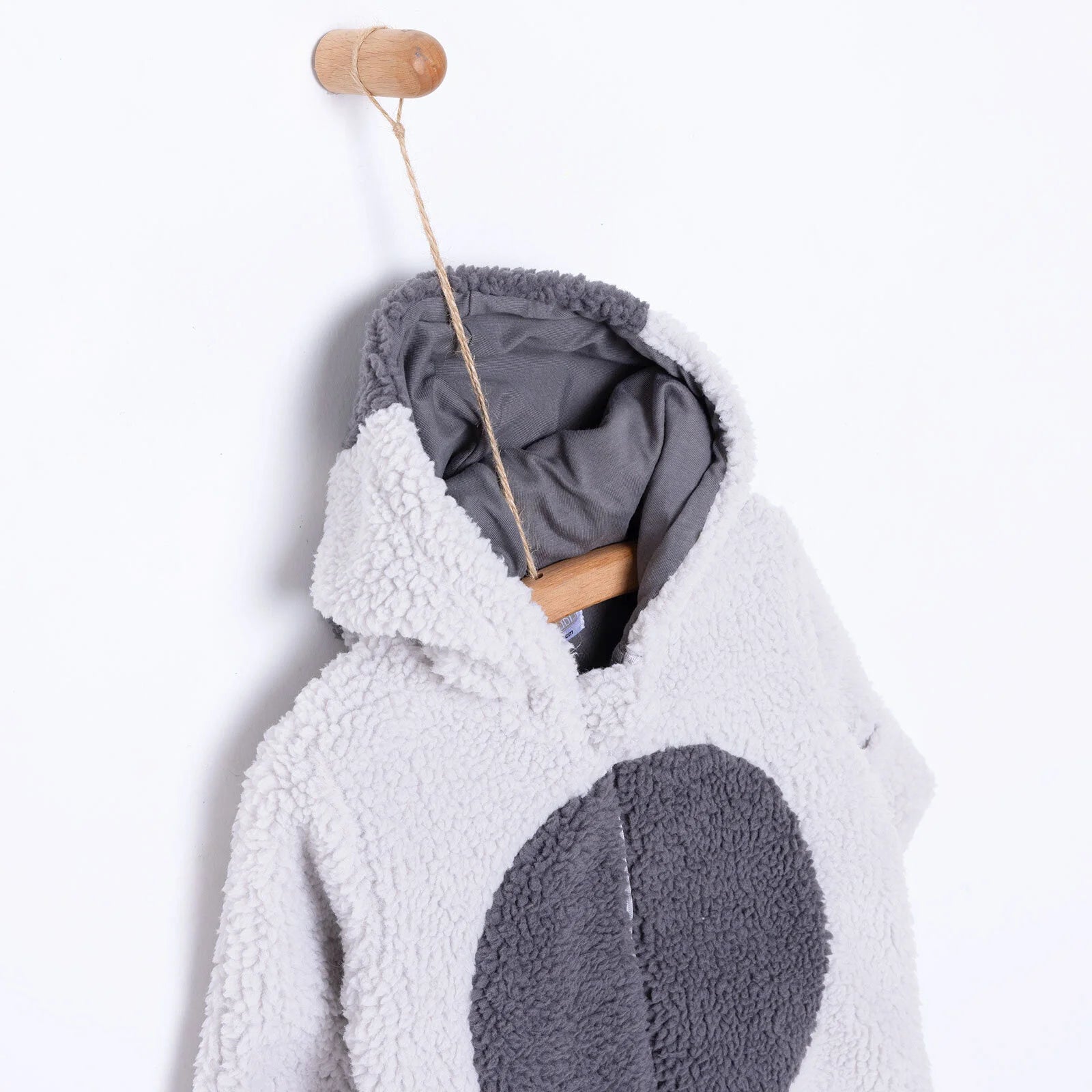 HelloBaby Newborn Unisex Welsoft Footed - Light Grey - ebebek - Black Friday