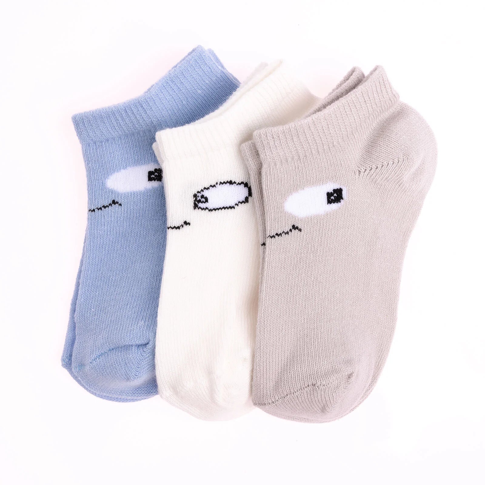 HelloBaby Baby Boy Pack of 3 Socks - Grey - ebebek - Black Friday