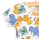 HelloBaby Baby Boy Short Sleeve Body - Light Grey - ebebek - Black Friday