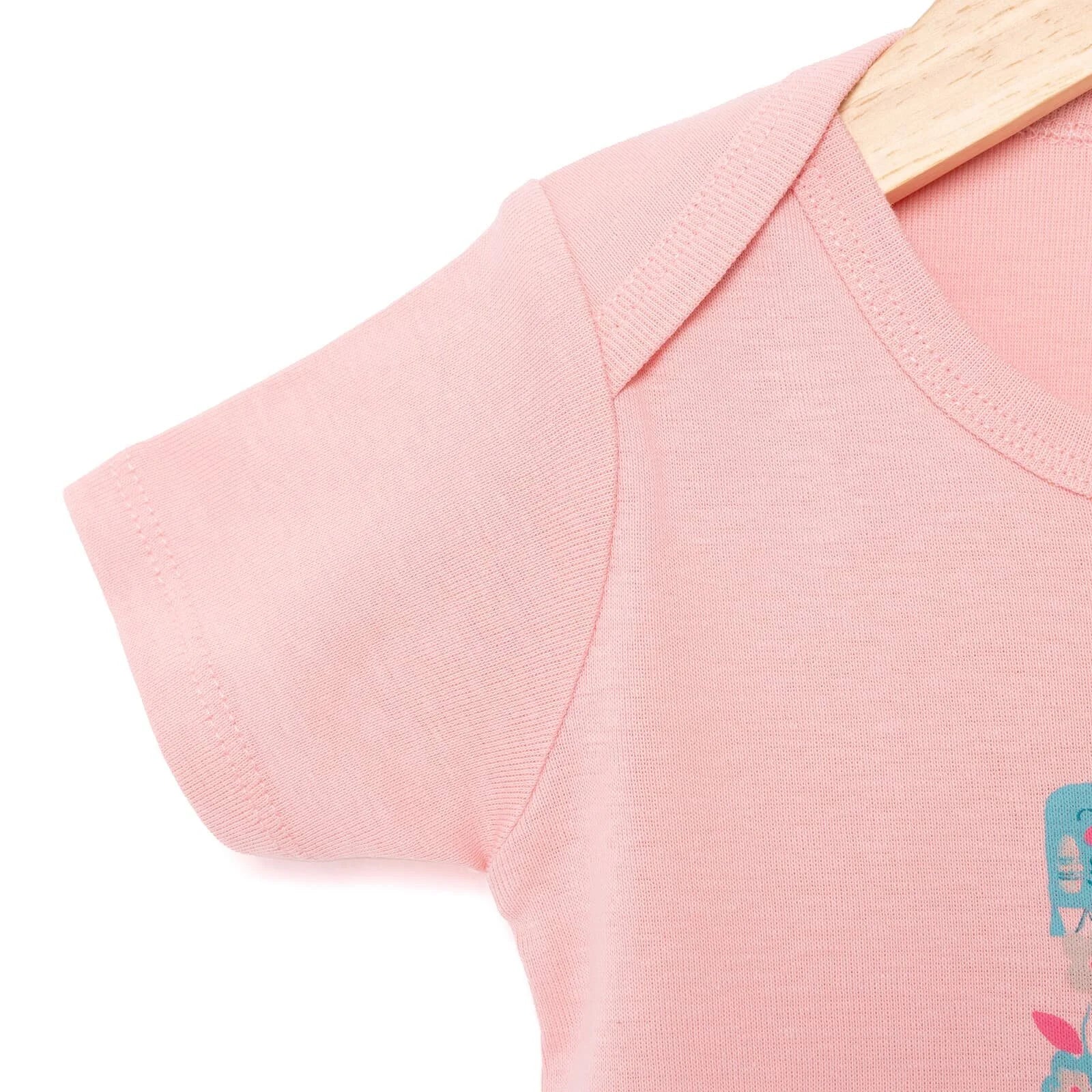 HelloBaby Baby Boy Short Sleeve Body - Light Pink - ebebek - Black Friday