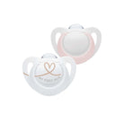 NUK Star Soother 0 - 6 months Pack of 2 - Pink - ebebek - Black Friday