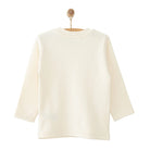 HelloBaby Basic Unisex Long Sleeve T-shirt - White - Ecru - ebebek - Black Friday