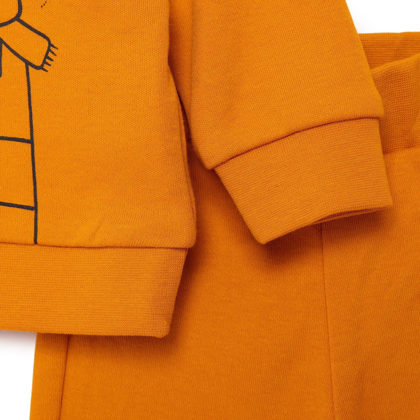 HelloBaby Basic Boy Bear Printed Jogging - Ginger - ebebek - Black Friday