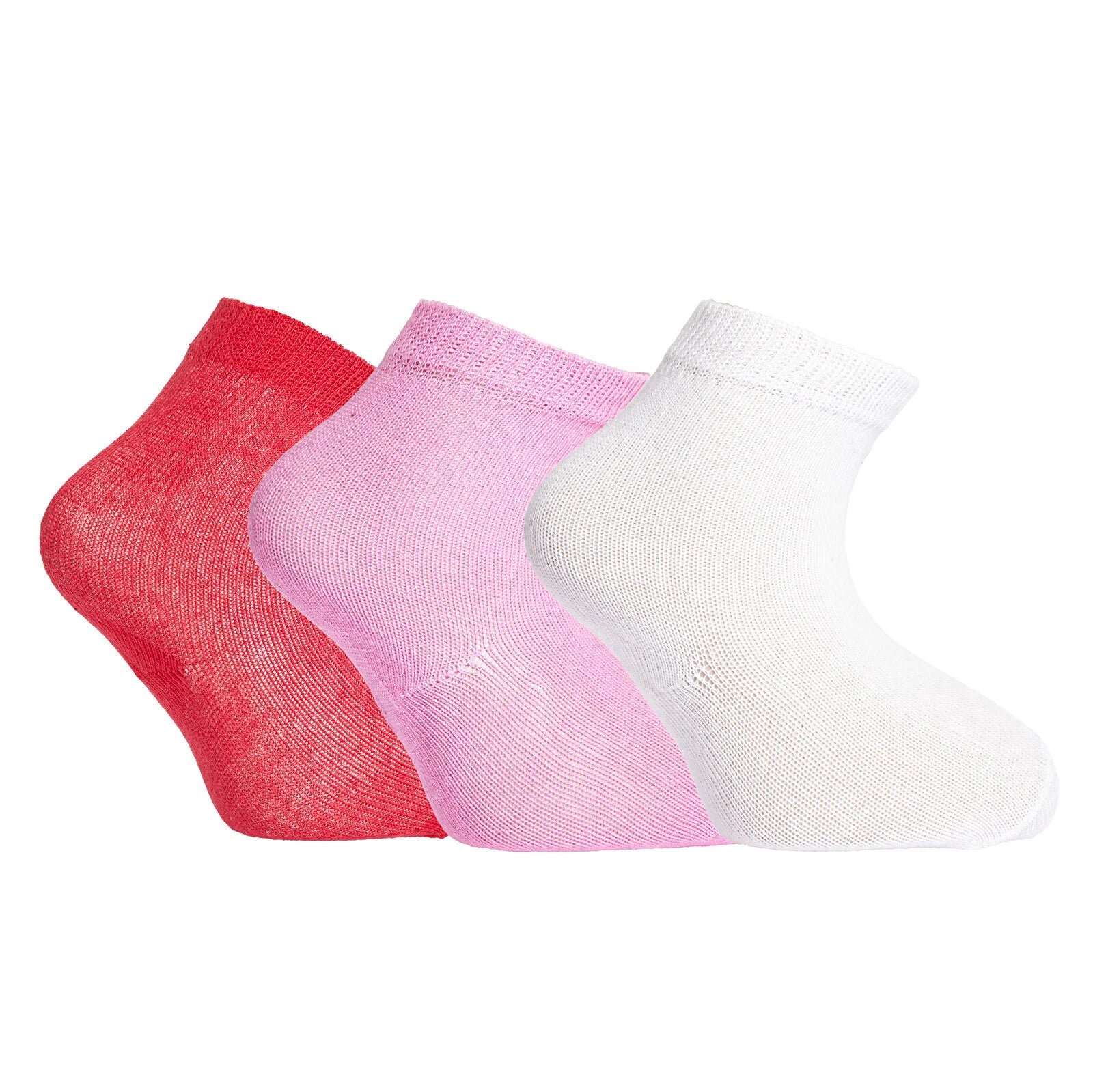 HelloBaby Baby Girl Socks 3 Pcs - Pink - ebebek - Black Friday