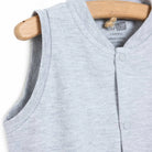 HelloBaby Basic Ribbed Vest - Grey Melange - ebebek - Black Friday