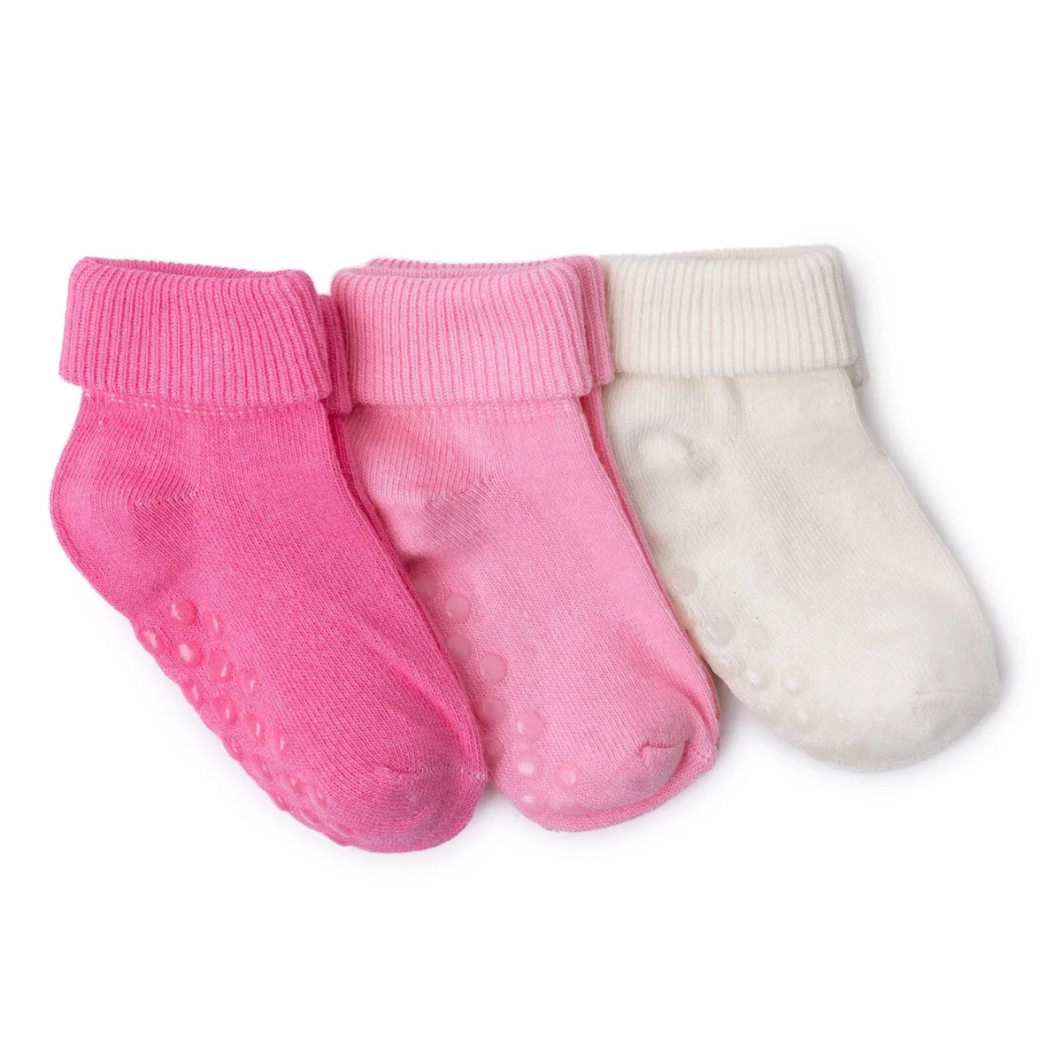 HelloBaby Girls 3 - Pack Baby Socks - Pink Pink - ebebek