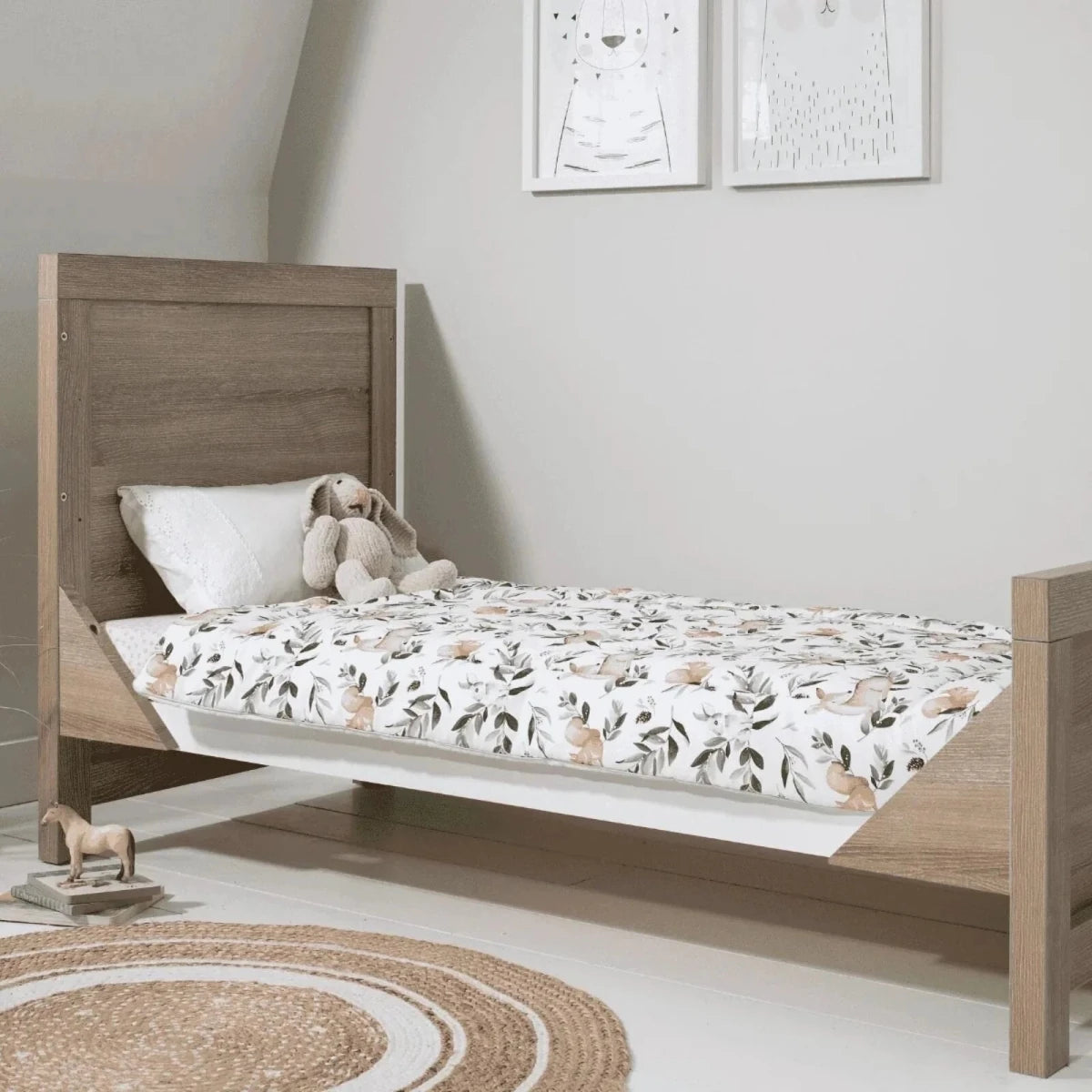 Tutti Bambini Modena 3 pcs Room Set - White/Oak White/Oak - ebebek