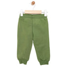 HelloBaby Basic Camp Written Low Raised Joggers - Green - ebebek - Black Friday