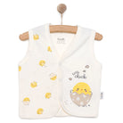 Bebetto Chıck Chıck Unisex Vest - Ecru - ebebek - Black Friday