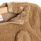 Midimod Newborn Velvet Sweatshirt - Footless - Brown - ebebek - Black Friday