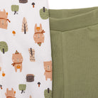 HelloBaby Basic Bear Printed 2 Piece Footed Bottom - Khaki - ebebek - Black Friday