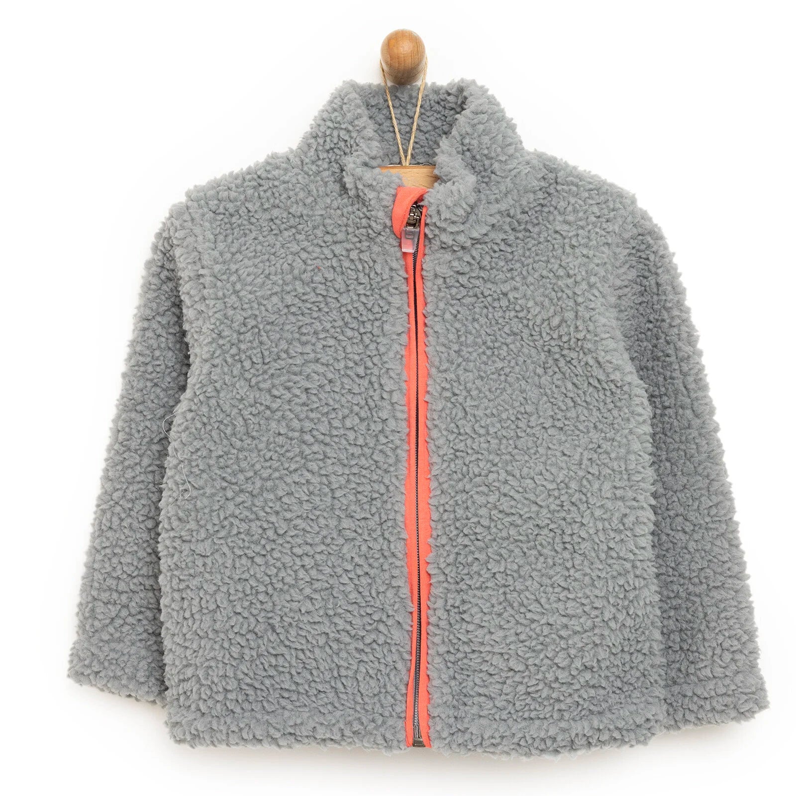 Luess Fleece Cardigan - Grey - ebebek - Black Friday