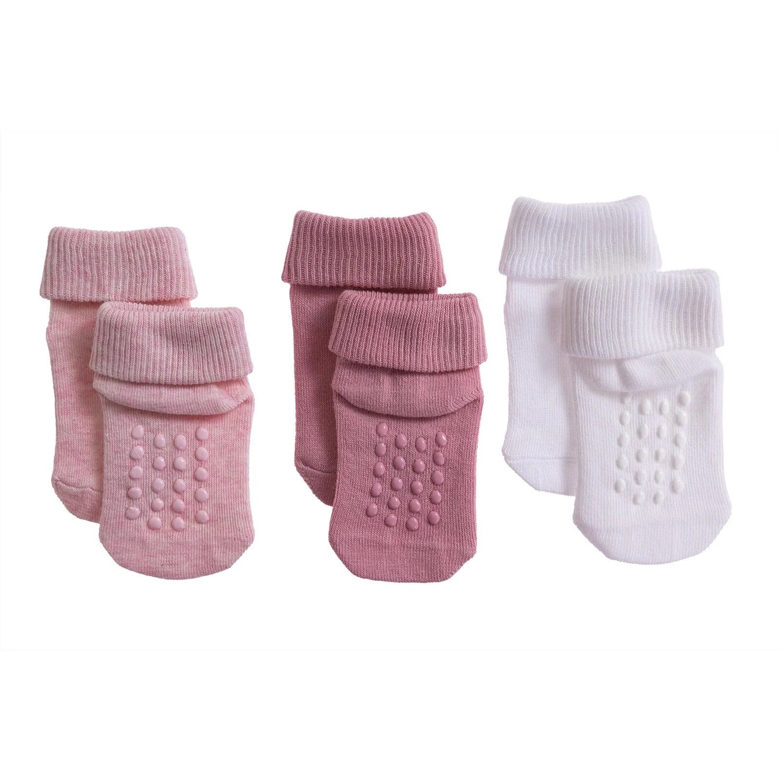 HelloBaby Baby Girl Pack of 3 Socks - Pink - ebebek - Black Friday