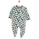 HelloBaby Newborn Fleece Footed Jumpsuit - Light Blue - ebebek - Black Friday