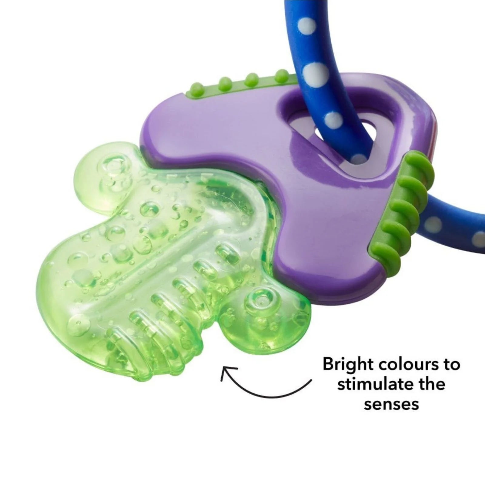 Nuby Icy Bite Keys Teether Toy - ebebek - Black Friday