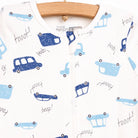 HelloBaby Newborn Boy 2 Piece Footed Jumpsuit - Blue - ebebek - Black Friday