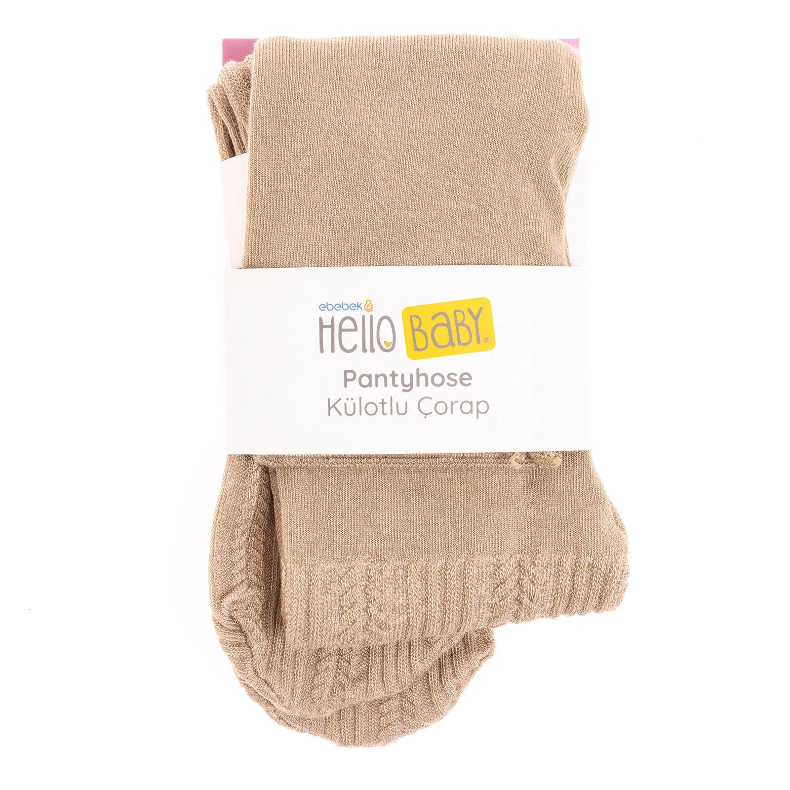 HelloBaby Baby Girl Tight - Beige - ebebek - Black Friday