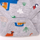 HelloBaby Baby Boy Short Sleeve Body - Grey Melange - ebebek - Black Friday