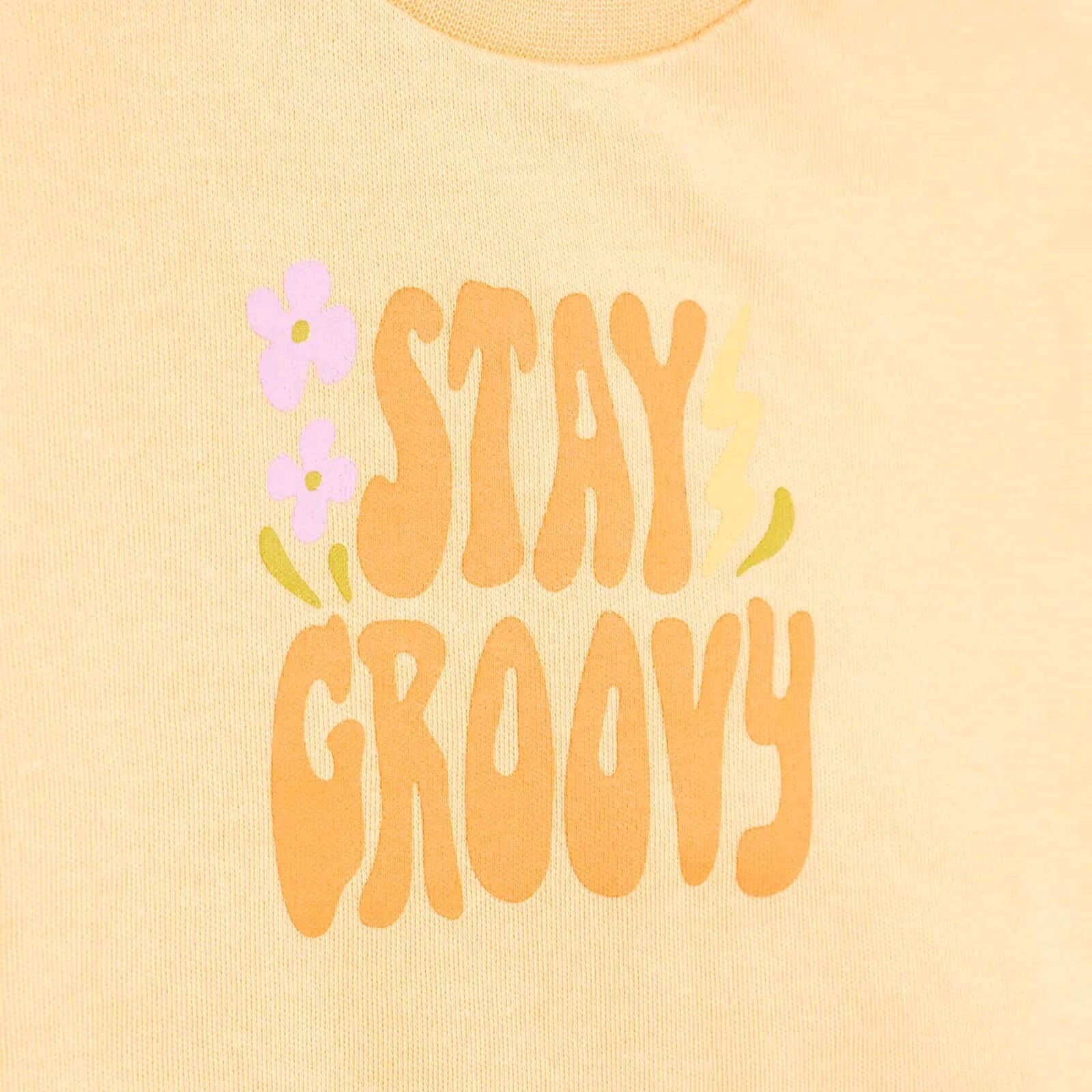 HelloBaby Basic Girl Text Printed Jogging Set - Orange - ebebek - Black Friday