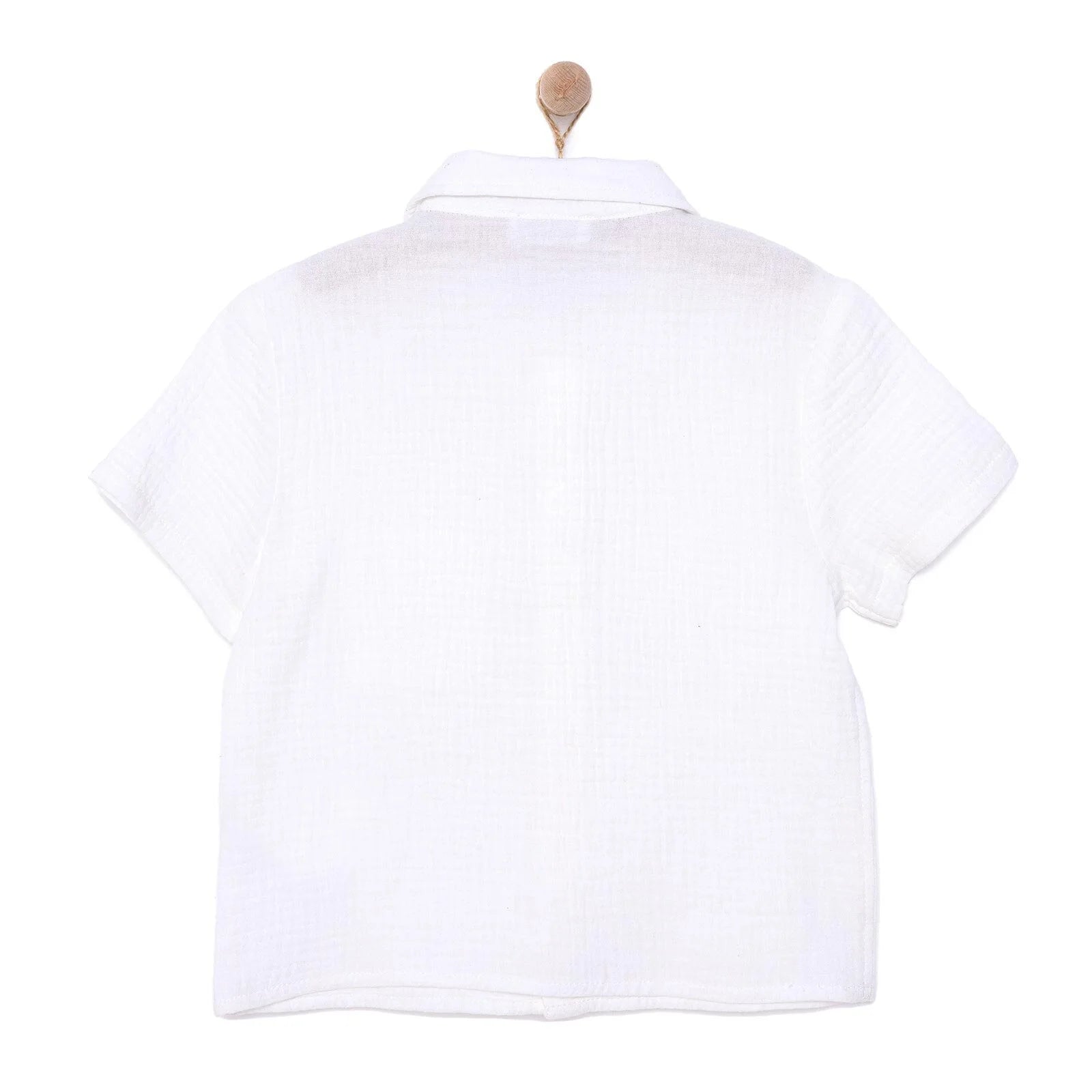 HelloBaby Aqua Dreams Boy Shirt - Ecru - ebebek - Black Friday