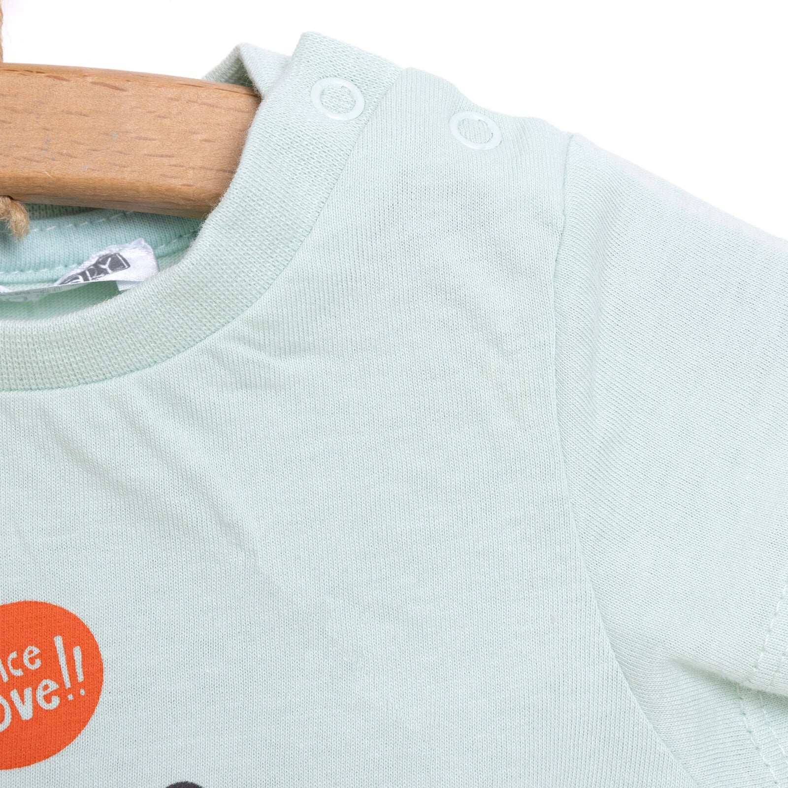 HelloBaby Basic Tshirt - Light Green - ebebek - Black Friday