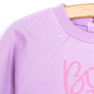 HelloBaby Basic Girl Knitted Ruffled Dress - Purple - ebebek - Black Friday