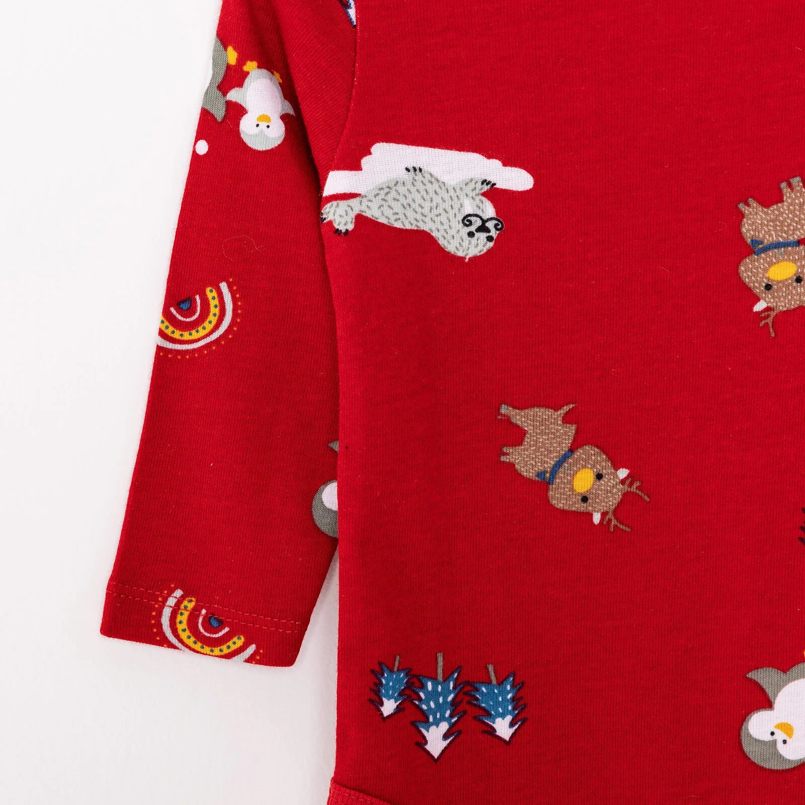 HelloBaby Baby Boy Long Sleeve Body - Red - ebebek - Black Friday