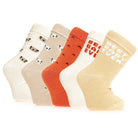HelloBaby Baby Girl Pack of 5 Socks - Beige - ebebek - Black Friday