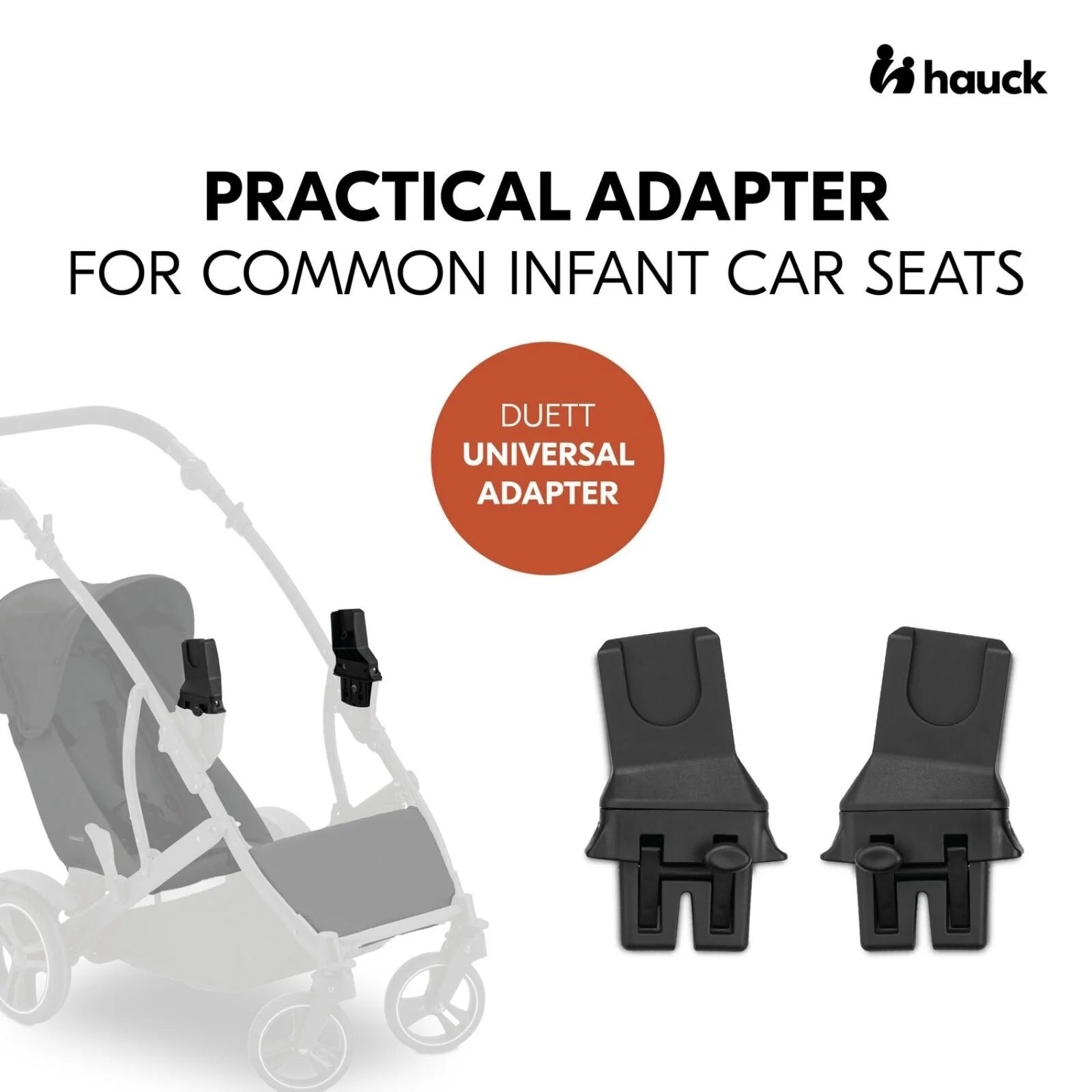 Hauck Duett 2 Car Seat Adaptors - ebebek - Black Friday