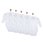 HelloBaby Unisex Long Sleeve Bodysuit 5 pcs - ebebek - Black Friday