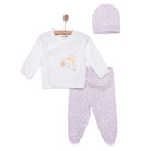 HelloBaby Top - Hat - Footed Bottom - Purple - ebebek - Black Friday