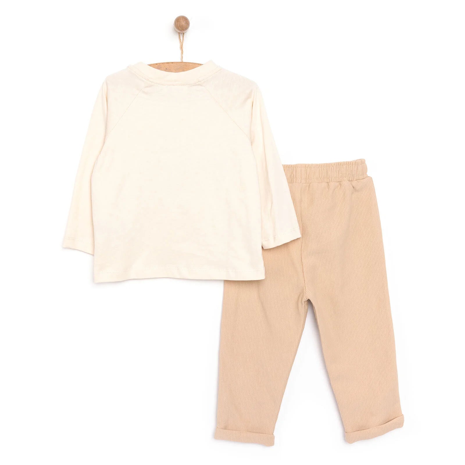 HelloBaby Baby Boy Long Sleeve T-shirt - Leggings - Navy Blue - ebebek - Black Friday