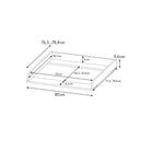 Shefa Kids 800 Universal Dresser Baby Changing Top - Grey - ebebek - Black Friday